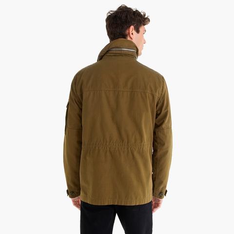 J crew field on sale mechanic jacket review