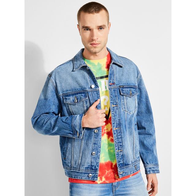 guess j balvin denim jacket