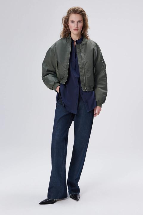 Water And Wind Protection Bomber Jacket