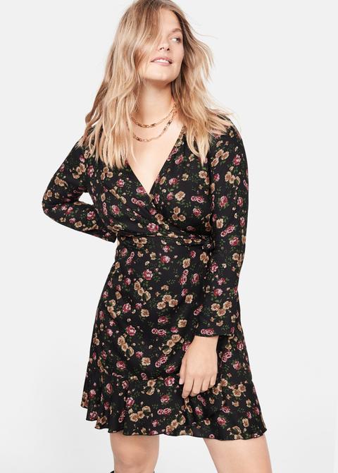 mango wrap dress