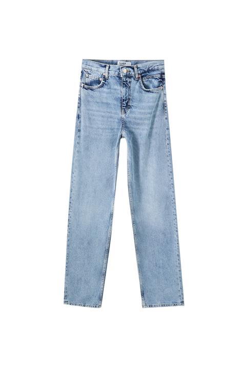 Jeans Wide Leg Azules