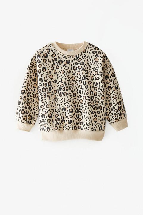 Sudadera Estampado Leopardo