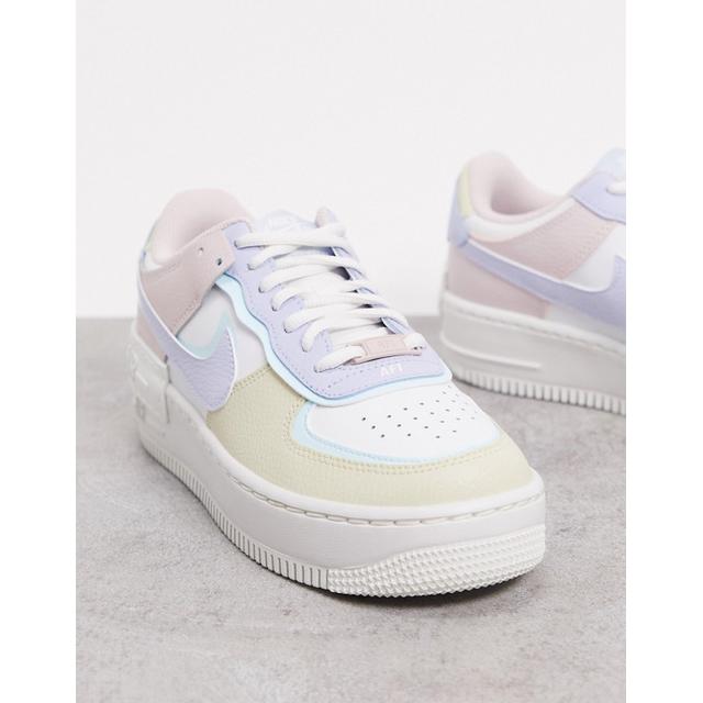 Nike - Air Force 1 - Shadow - Baskets - Pastel-multi from ASOS on ...