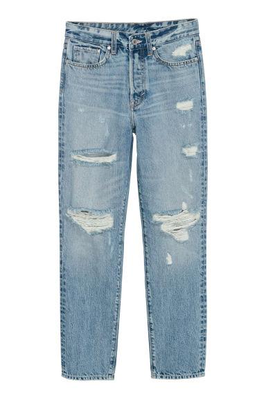 Mom Jeans - Blue - Damen