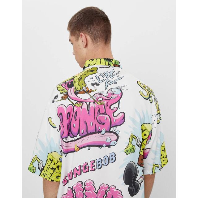 Camisa Bob Esponja de Bershka en 21 Buttons