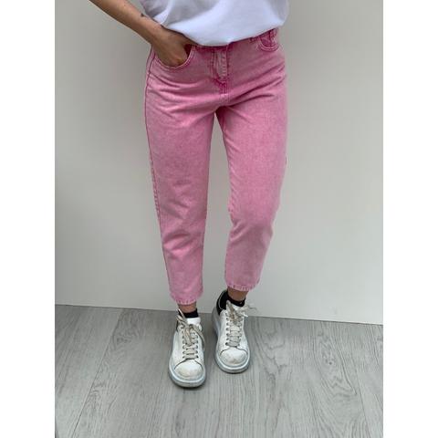 Jeans Mom Rosa