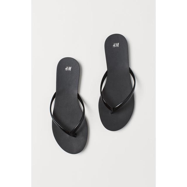 h and m flip flops