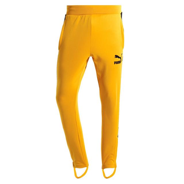 yellow puma pants