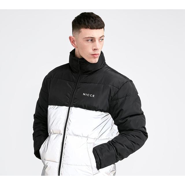 Nicce deca reflective sales puffer jacket