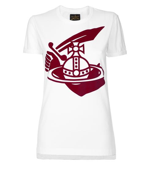 Classic Organic Arm & Cutlass T-shirt White