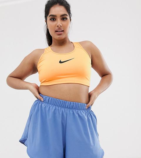 Sujetador Naranja Clásico Plus De Nike Training