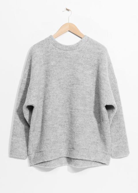 oversized wool sweater