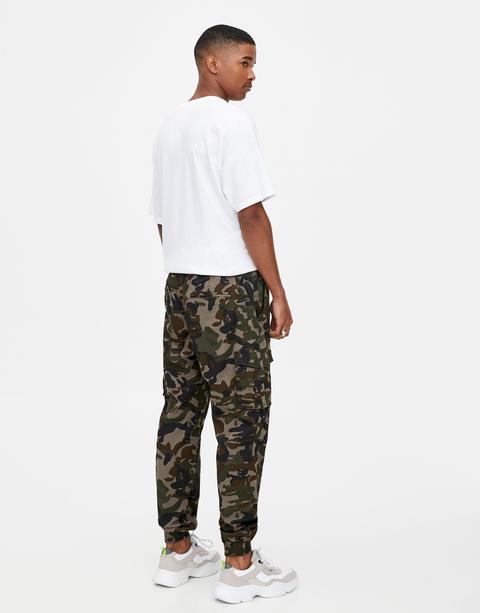 Pantaloni Jogger Mimetici