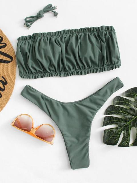 Bandeau Bikini Set