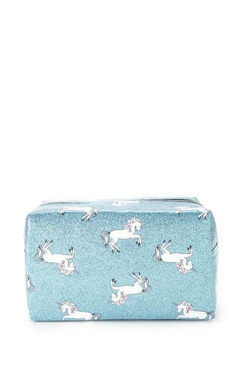 Unicorn Print Makeup Bag