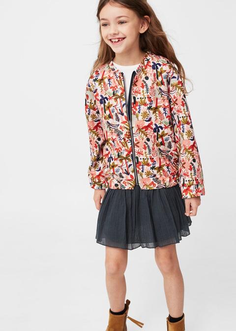 Bomber Estampado Tropical