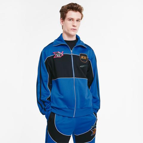 Blouson De Survêtement Puma X Rhude Pour Homme, Bleu, Taille L, Vêtements