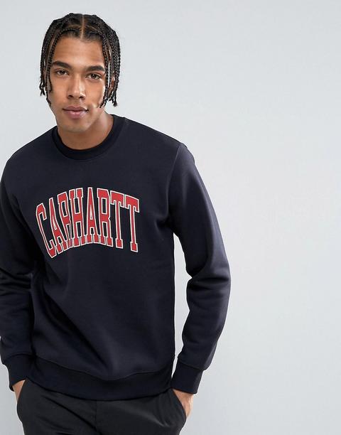 Carhartt Wip - Division - Felpa Vestibilità Classica - Navy