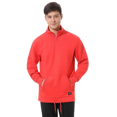 Vans Sudadera Versa Qzp Dx (hibiscus) Hombre Rojo