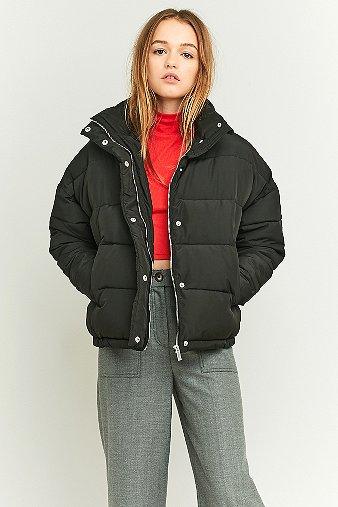Light Before Dark Cropped Puffer Jacket - Womens S
