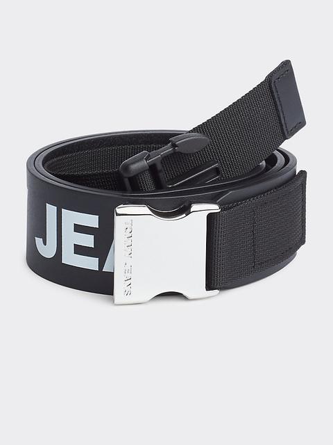 tommy jeans belt white