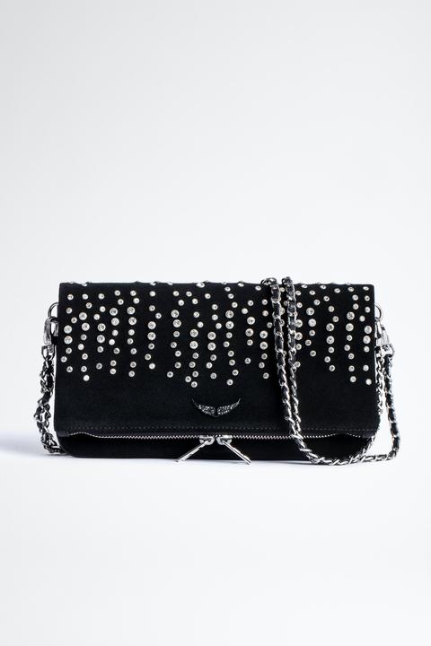 Bolso De Mano Rock Ante Strass de Zadig \u0026 Voltaire en 21 Buttons