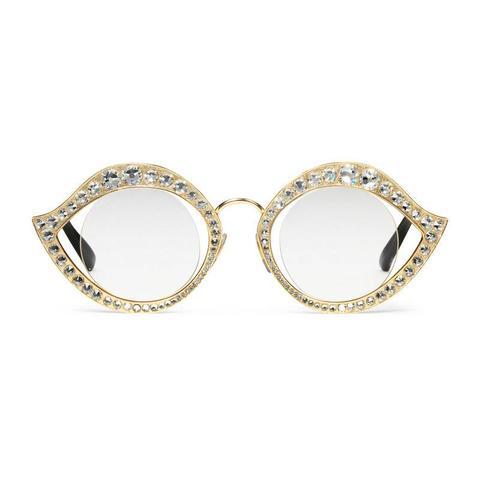 Occhiali Cat-eye Con Cristalli