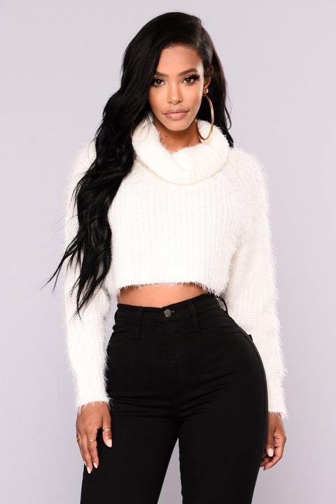 Dory Turtleneck Sweater - Ivory