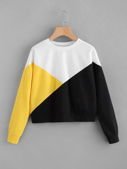 Jersey Con Hombros Caídos Con Costura
