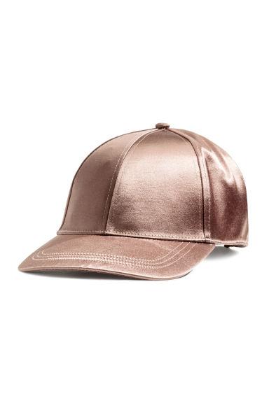 H & M - Berretto In Satin - Rosa