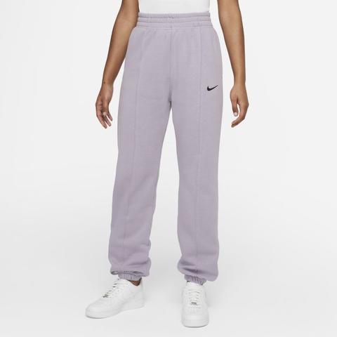 Pantalon Nike Sportswear Collection Essentials Pour Femme - Pourpre