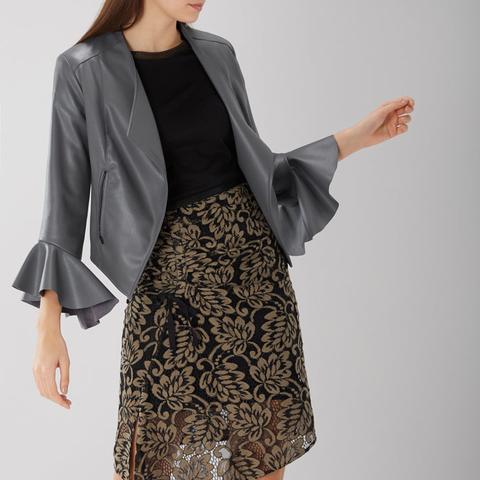 Luca Pu Ruffle Jacket