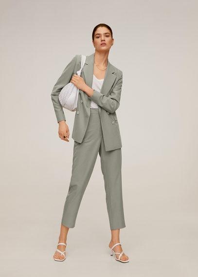 Double Buttoned Modal Blazer