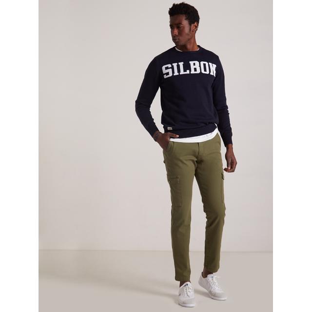 Pantalon Sport Cargo Premium Verde from Silbon on 21 Buttons