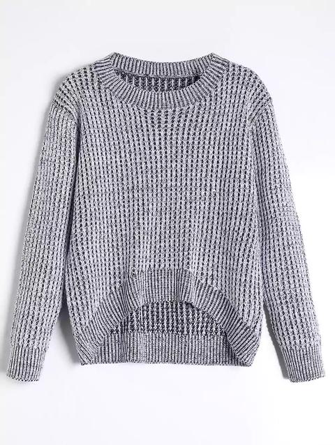 Maglione Pullover Asimmetrico