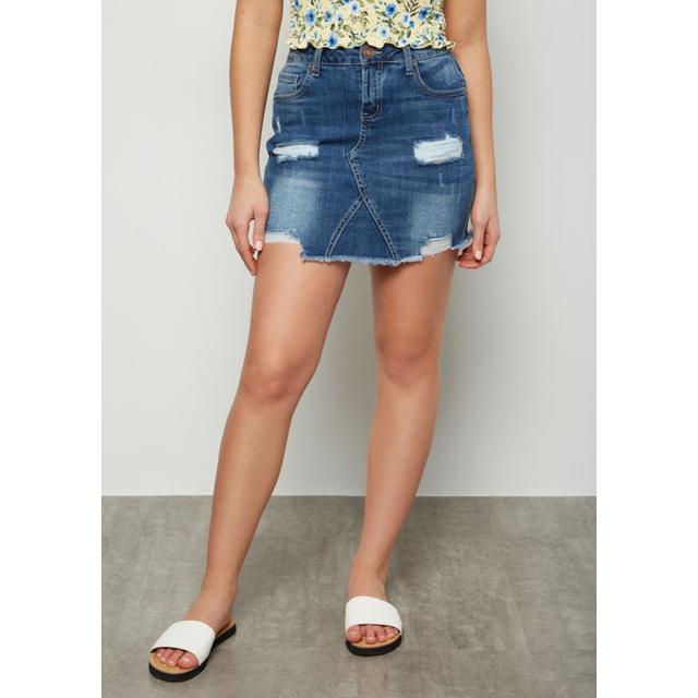 rue 21 jean skirts