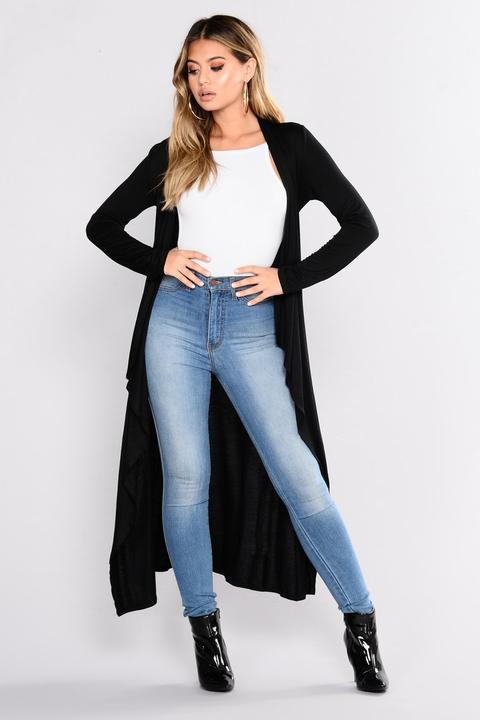 You Amaze Me Duster - Black