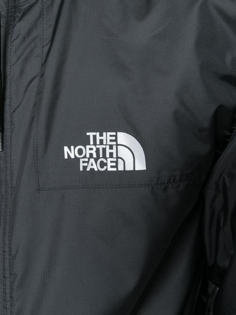 The North Face Logo Zipped Jacket From Farfetch On 21 Buttons