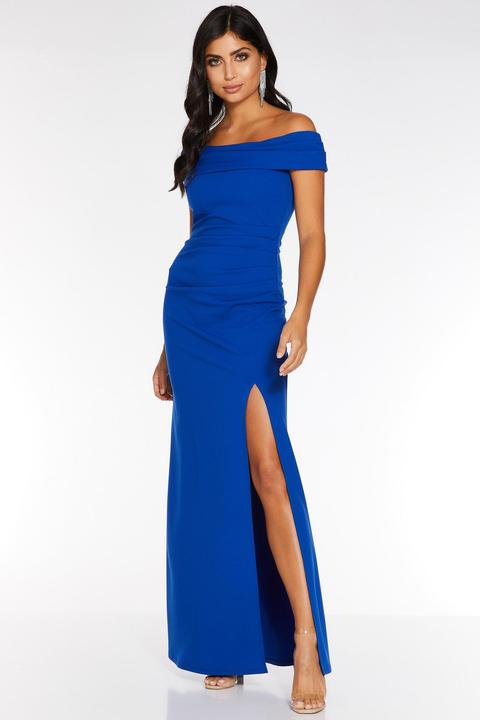 quiz royal blue maxi dress