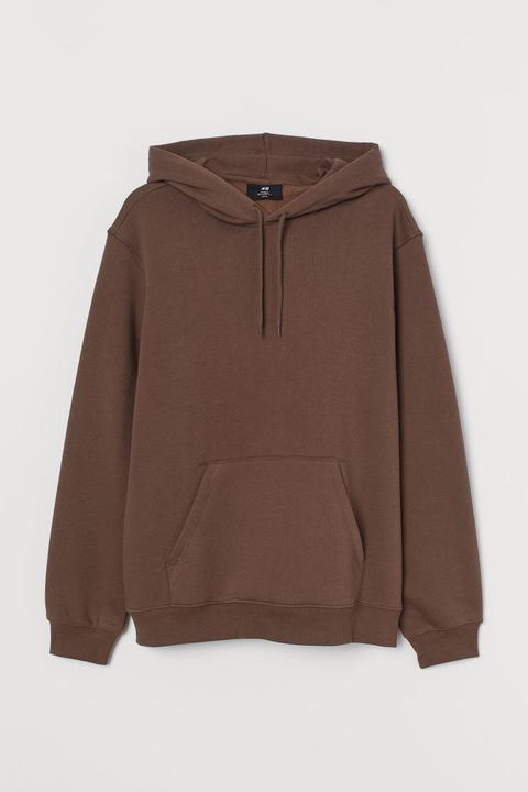 Sudadera Relaxed Fit - Beis