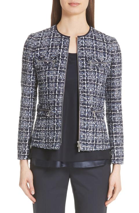 Lafayete 148 New York Emelyn Tweed Jacket
