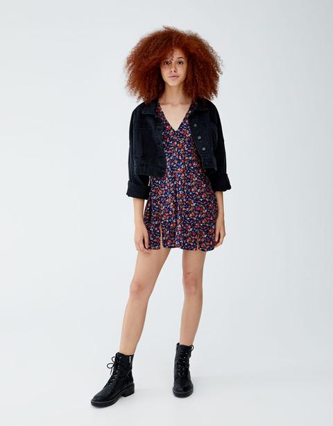 Cropped Denim Jacket