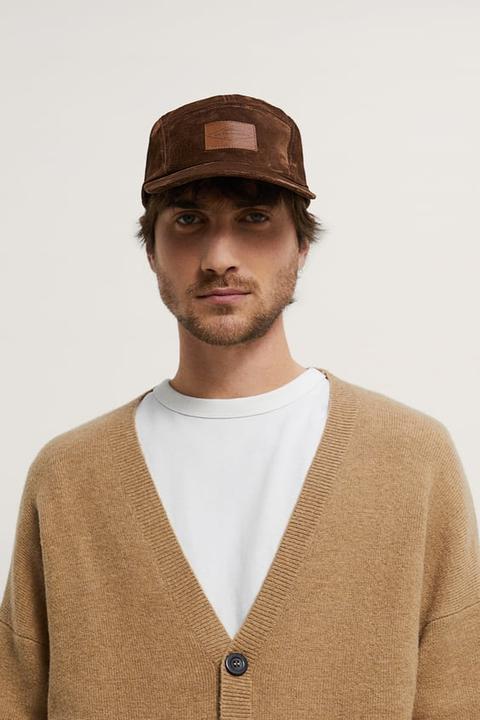 Gorra Piel Parche