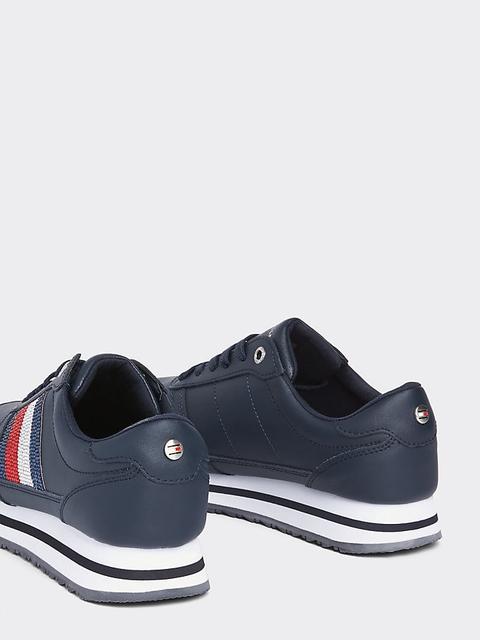 tommy retro crystal sneaker