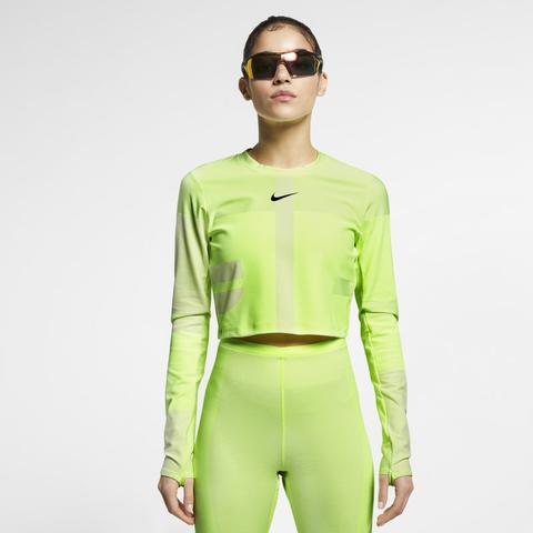 camiseta nike amarilla mujer