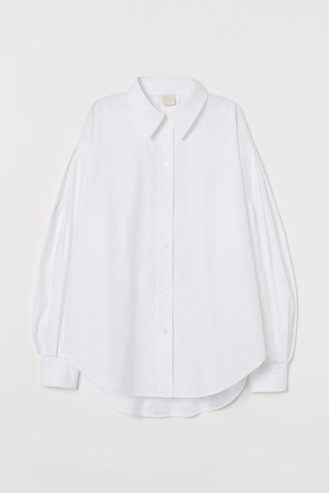 Poplin Shirt - White