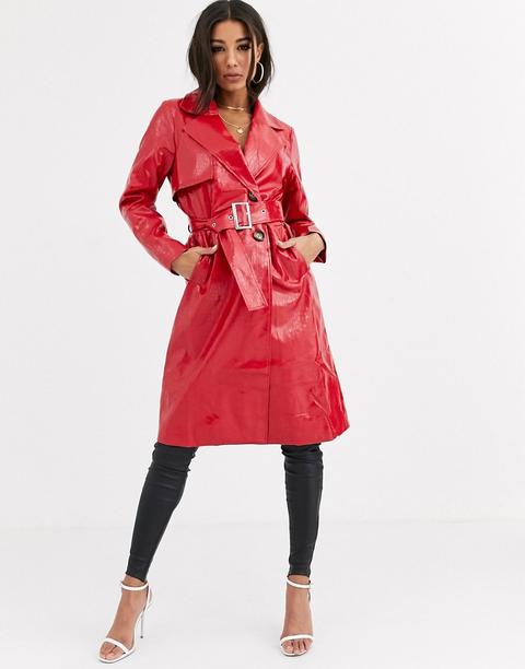 Prettylittlething Trench Coat En, Pretty Little Thing Trench Coats