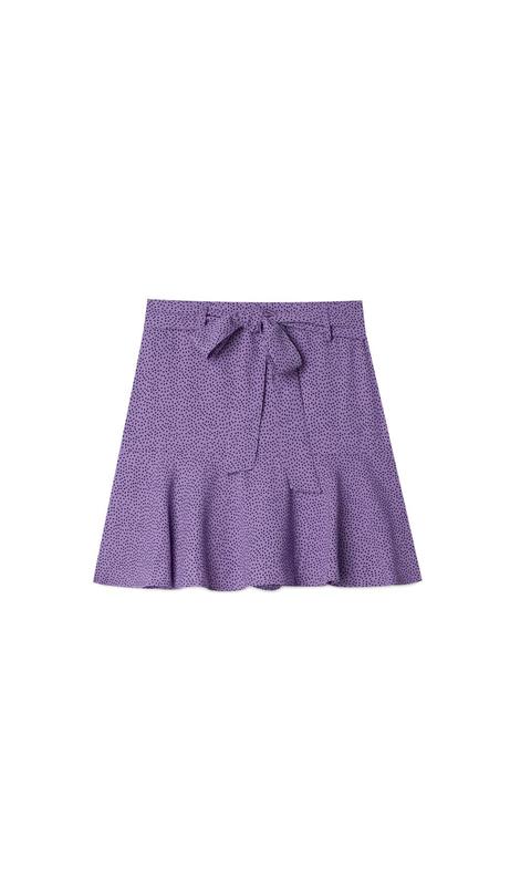 Skort Fluida Estampada