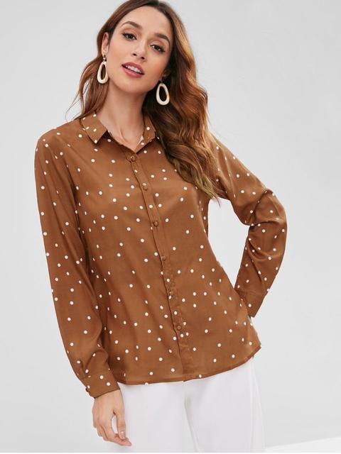 Camisa De Lunares