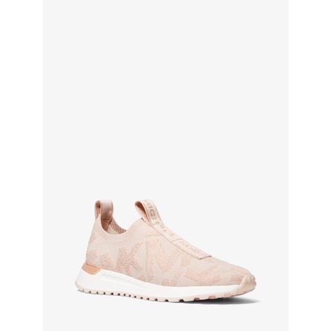 Mkzapatilla Bodie De Punto Sin Cordones Con Logotipo Metalizado - Dorado Rosa(dorado Rosa) - Michael Kors